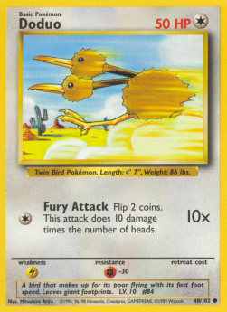 Doduo [Base Set] (BS-048) [V1 · Common]