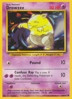 Drowzee [Base Set] (BS 49)