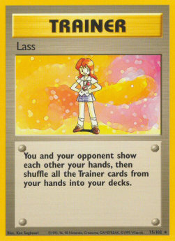 Lass [Base Set] (BS-075) [V1 · Rare]