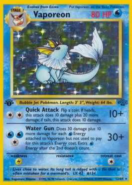 Vaporeon [Jungle] (JU-012)