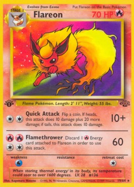 Flareon [Jungle] (JU-019)