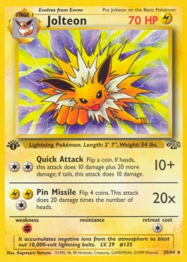 Jolteon [Jungle] (JU-020)