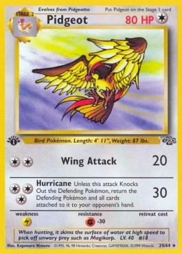 Pidgeot [Jungle] (JU-024)