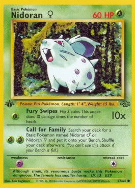 Nidoran [F] [Jungle] (JU-057)