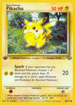 Pikachu [Jungle] (JU-060)