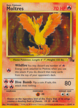 Moltres [Fossil] (FO-012)