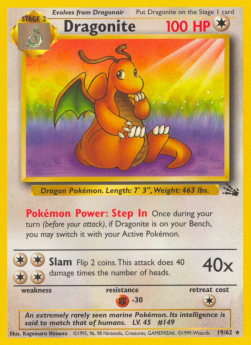 Dragonite [Fossil] (FO-019)