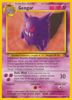 Gengar [Fossil] (FO-020)