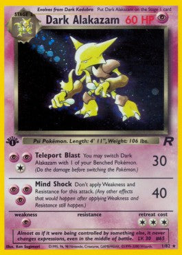 Dark Alakazam [Team Rocket] (TR-001)