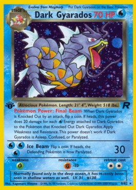 Dark Gyarados [Team Rocket] (TR-008) [V1 · Holo Rare]