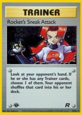 Rocket's Sneak Attack [Team Rocket] (TR-016)