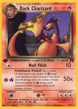 Dark Charizard [Team Rocket] (TR-021)