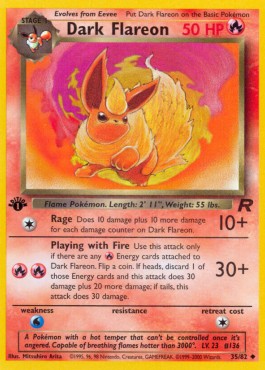 Dark Flareon [Team Rocket] (TR-035)