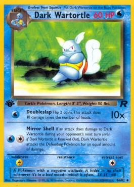 Dark Wartortle [Team Rocket] (TR-046)