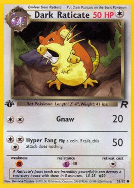 Dark Raticate [Team Rocket] (TR-051)