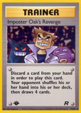 Imposter Oak's Revenge [Team Rocket] (TR-076)