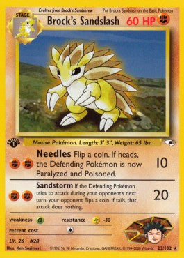 Brock's Sandslash [Gym Heroes] (GH-023)