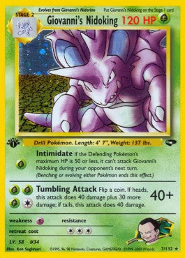 Giovanni's Nidoking [Gym Challenge] (GC-007)
