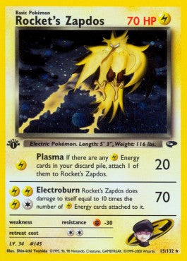 Rocket's Zapdos [Gym Challenge] (GC-015)
