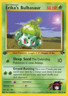 Erika's Bulbasaur [Gym Challenge] (GC-039)