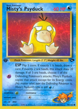 Misty's Psyduck [Gym Challenge] (GC-090)