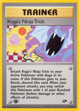 Koga's Ninja Trick [Gym Challenge] (GC-115)