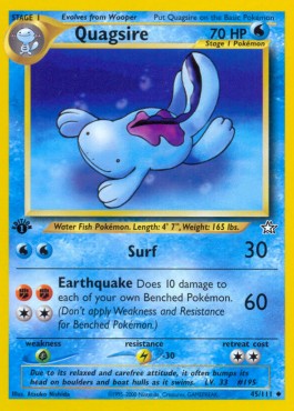 Quagsire [Neo Genesis] (NG-045)