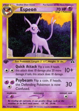 Espeon [Neo Discovery] (NDI-020)