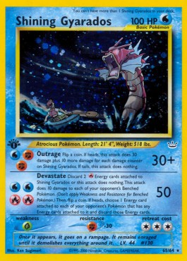 Shining Gyarados [Neo Revelation] (NR-065)
