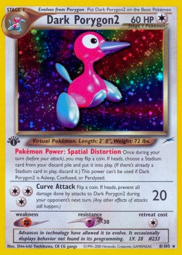 Dark Porygon2 [Neo Destiny] (NDE-008)