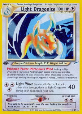 Light Dragonite [Neo Destiny] (NDE-014)