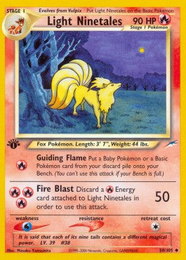 Light Ninetales [Neo Destiny] (NDE-050)