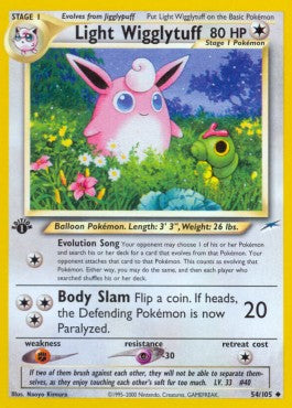 Light Wigglytuff [Neo Destiny] (NDE-054)