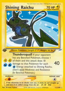 Shining Raichu [Neo Destiny] (NDE-111)