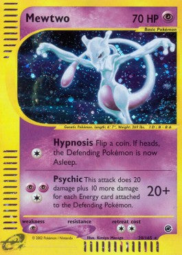 Mewtwo [Expedition Base Set] (EX-020)