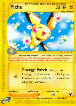 Pichu [Expedition Base Set] (EX-058)