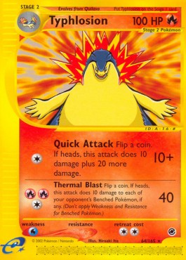 Typhlosion [Expedition Base Set] (EX-064)