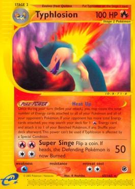 Typhlosion [Expedition Base Set] (EX-065)
