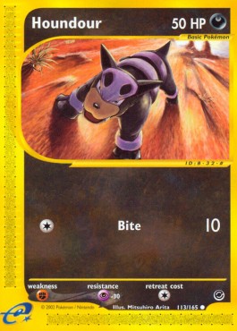 Houndour [Expedition Base Set] (EX-113)