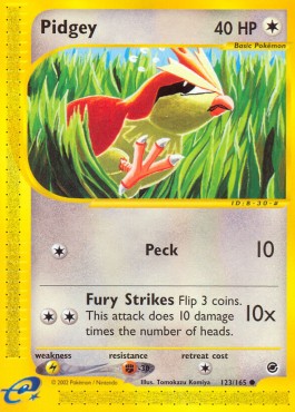 Pidgey [Expedition Base Set] (EX-123)