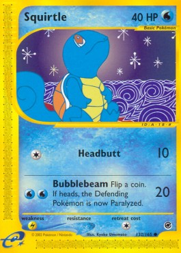 Squirtle [Expedition Base Set] (EX-132)