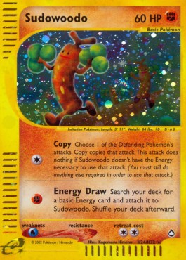 Sudowoodo [Aquapolis] (AQ-H24)