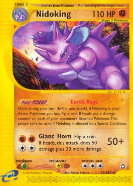 Nidoking [Aquapolis] (AQ-024)