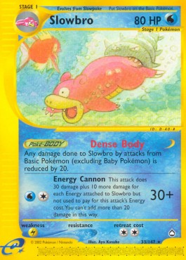 Slowbro [Aquapolis] (AQ-033)