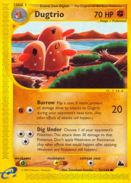 Dugtrio [Skyridge] (SK-052)