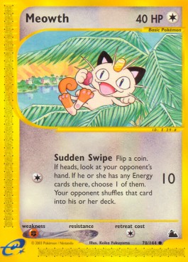 Meowth [Skyridge] (SK-078)