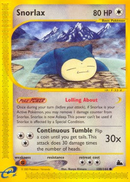Snorlax [Skyridge] (SK-100)