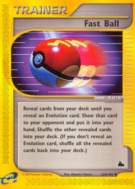 Fast Ball [Skyridge] (SK 124)