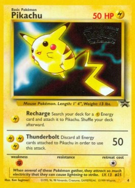 Pikachu [Wizards Black Star Promos] (WP-004)