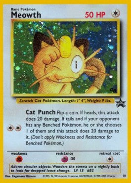 Meowth [Wizards Black Star Promos] (WP-010) [V1 · Promo]